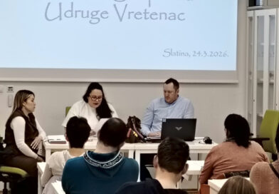 Održana redovna sjednica Skupštine Udruge Vretenac, Slatina